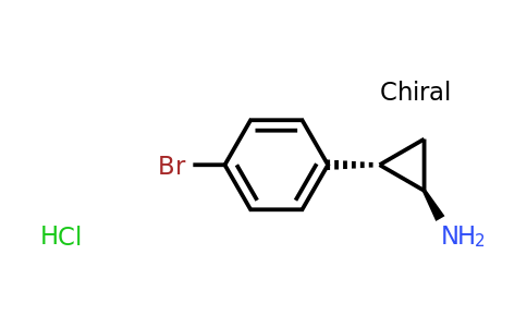 CAS 26568-24-1 | trans-2-(4-Bromo-phenyl)-cyclopropylamine hydrochloride