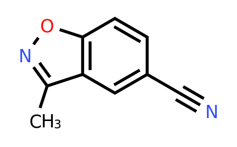 CAS 267875-57-0 | 3-Methyl-benzo[d]isoxazole-5-carbonitrile