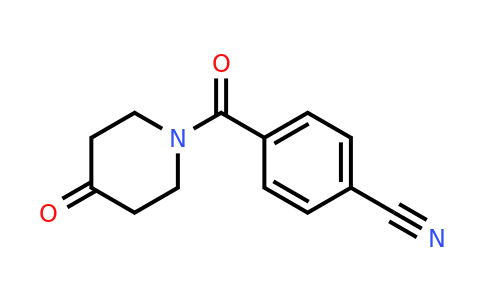 CAS 268730-72-9 | 4-(4-Oxo-piperidine-1-carbonyl)-benzonitrile