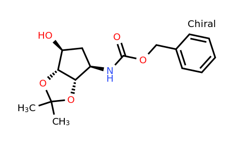 CAS 274693-53-7 | Benzyl ((3AS,4R,6S,6AR)-6-hydroxy-2,2-dimethyltetrahydro-3AH-cyclopenta[D][1,3]dioxol-4-YL)carbamate