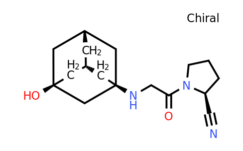 CAS 274901-16-5 | (2S)-1-(2-{[(1r,3s,5R,7S)-3-hydroxyadamantan-1-
yl]amino}acetyl)pyrrolidine-2-carbonitrile