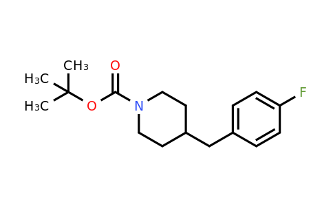 CAS 276872-81-2 | 4-(4-Fluoro-benzyl)-piperidine-1-carboxylic acid tert-butyl ester