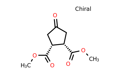 CAS 28269-02-5 | rel-​dimethyl (1R,​2S)​-​4-​oxocyclopentane-​1,​2-​dicarboxylate