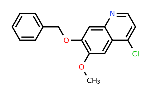 CAS 286371-49-1 | 7-Benzyloxy-4-chloro-6-methoxyquinoline
