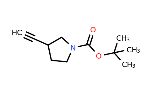 CAS 287193-00-4 | 1-Pyrrolidinecarboxylic acid, 3-ethynyl-, 1,1-dimethylethyl ester
