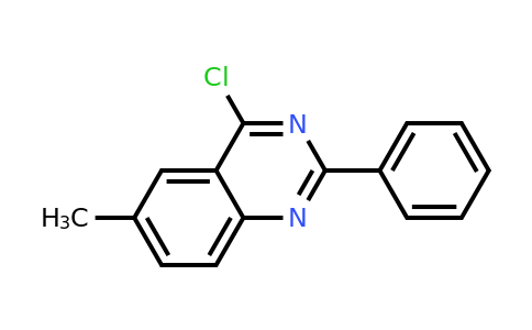 CAS 29083-98-5 | 4-Chloro-6-methyl-2-phenyl-quinazoline