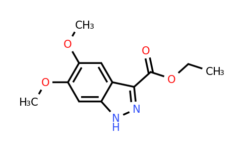 CAS 29281-06-9 | Ethyl 5,6-dimethoxy-1H-indazole-3-carboxylate