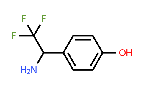 CAS 294175-07-8 | 4-(1-Amino-2,2,2-trifluoro-ethyl)-phenol