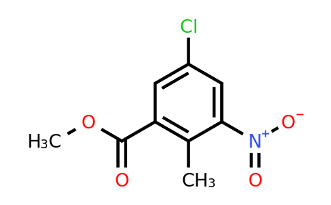 CAS 294190-17-3 | Methyl 5-chloro-2-methyl-3-nitrobenzoate