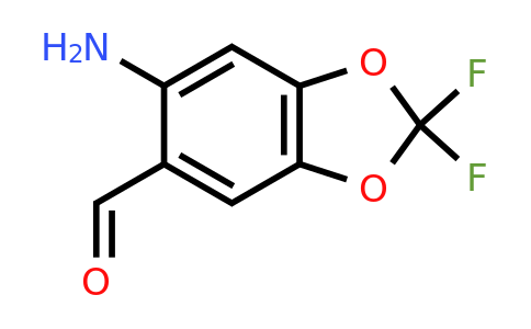 CAS 294619-52-6 | 6-amino-2,2-difluoro-2H-1,3-benzodioxole-5-carbaldehyde