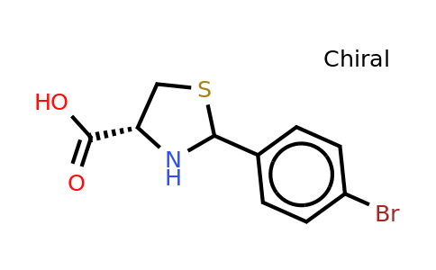 CAS 294866-41-4 | L-2-(4-Bromophenyl)-1,3-thiazolane-4-carboxylic acid