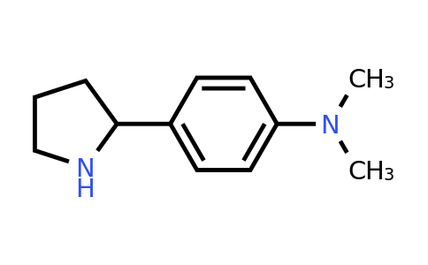 CAS 298690-88-7 | Dimethyl-(4-pyrrolidin-2-YL-phenyl)-amine