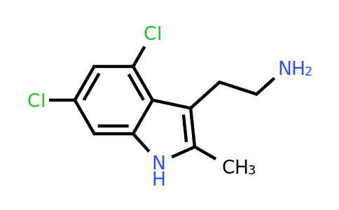CAS 299165-92-7 | 2-(4,6-Dichloro-2-methyl-1H-indol-3-yl)-ethylamine