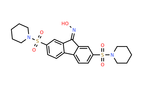 CAS 300802-28-2 | N-[(9E)-2,7-bis(piperidine-1-sulfonyl)-9H-fluoren-9-ylidene]hydroxylamine