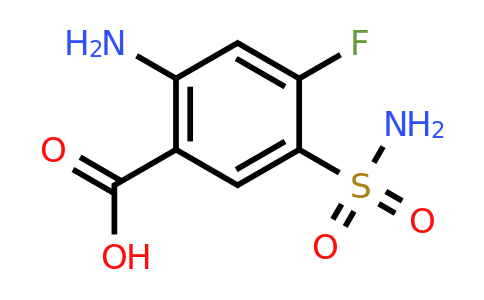 CAS 30170-10-6 | 2-Amino-4-fluoro-5-sulfamoyl-benzoic acid