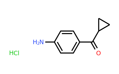 CAS 303021-35-4 | (4-Amino-phenyl)-cyclopropyl-methanone hydrochloride