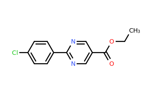 CAS 304693-58-1 | Ethyl 2-(4-chlorophenyl)pyrimidine-5-carboxylate