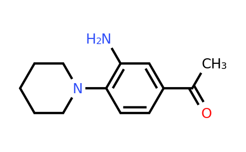 CAS 30877-81-7 | 1-(3-Amino-4-piperidin-1-yl-phenyl)-ethanone