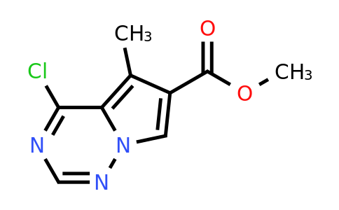CAS 310442-40-1 | methyl 4-chloro-5-methylpyrrolo[2,1-f][1,2,4]triazine-6-carboxylate