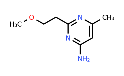 CAS 3120-36-3 | 2-(2-Methoxy-ethyl)-6-methyl-pyrimidin-4-ylamine