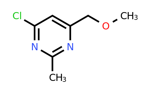 CAS 3122-81-4 | 4-Chloro-6-methoxymethyl-2-methyl-pyrimidine