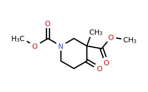 CAS 31633-71-3 | 3-Methyl-4-oxo-piperidine-1,3-dicarboxylic acid dimethyl ester