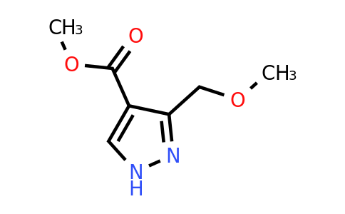 CAS 318496-66-1 | 3-Methoxymethyl-1H-pyrazole-4-carboxylic acid methyl ester