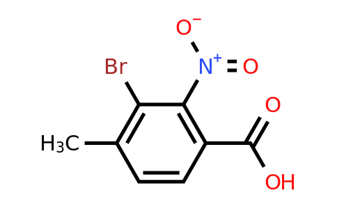 CAS 320740-32-7 | 3-Bromo-4-methyl-2-nitro-benzoic acid