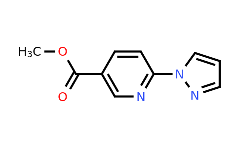 CAS 321533-62-4 | 6-Pyrazol-1-yl-nicotinic acid methyl ester