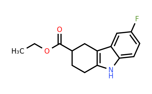 CAS 322725-63-3 | 6-Fluoro-2,3,4,9-tetrahydro-1H-carbazole-3-carboxylic acid ethyl ester