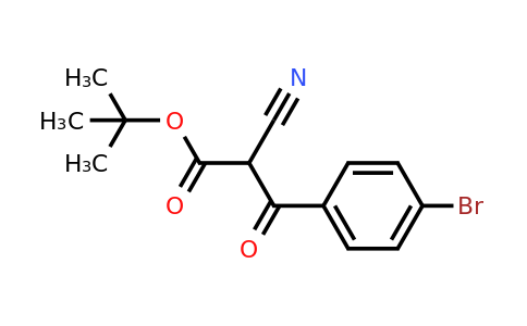 CAS 3239-81-4 | 3-(4-Bromo-phenyl)-2-cyano-3-oxo-propionic acid tert-butyl ester