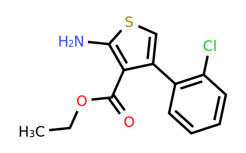 CAS 325724-66-1 | Ethyl 2-amino-4-(2-chlorophenyl)thiophene-3-carboxylate