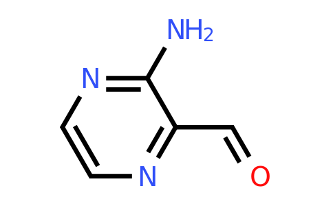 3-aminopyrazine-2-carbaldehyde