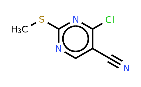 CAS 33089-15-5 | 4-Chloro-2-methylsulfanyl-pyrimididine-5-carbonitrile