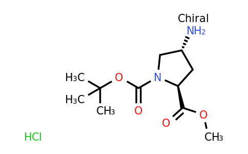 CAS 334999-32-5 | 1-tert-butyl 2-methyl (2S,4R)-4-aminopyrrolidine-1,2-dicarboxylate hydrochloride