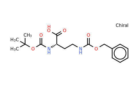 CAS 3350-20-7 | (S)-4-Cbz-amino-2-Boc-amino-butyric acid