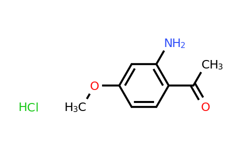 CAS 335104-63-7 | 1-(2-Amino-4-methoxy-phenyl)-ethanone hydrochloride