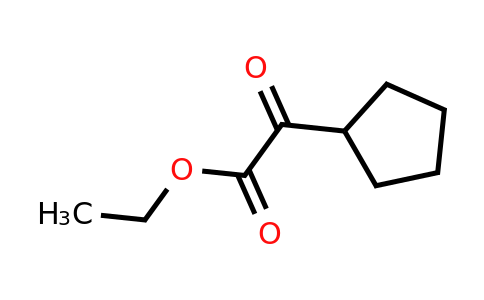 CAS 33537-18-7 | Cyclopentyl-oxo-acetic acid ethyl ester