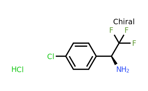 CAS 336105-42-1 | (S)-2,2,2-Trifluoro-1-(4-chloro-phenyl)-ethylamine hydrochloride