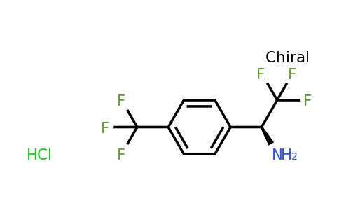 CAS 336105-44-3 | (S)-2,2,2-Trifluoro-1-(4-trifluoromethyl-phenyl)-ethylamine hydrochloride