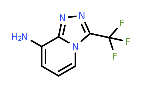 CAS 338982-42-6 | 3-(trifluoromethyl)-[1,2,4]triazolo[4,3-a]pyridin-8-amine