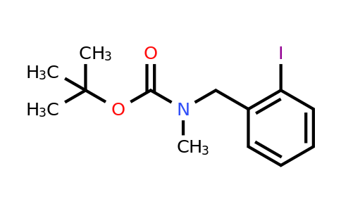 CAS 341970-35-2 | (2-Iodo-benzyl)-methyl-carbamic acid tert-butyl ester