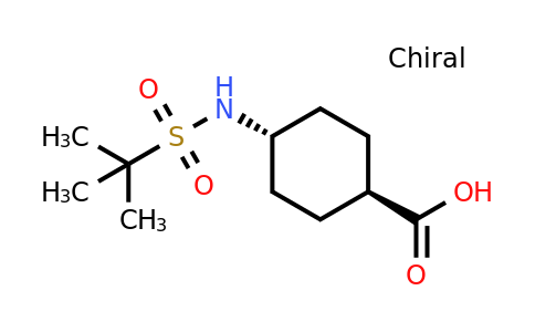 CAS 342578-12-5 | (1R,4R)-4-(1,1-Dimethylethylsulfonamido)-cyclohexanecarboxylic acid