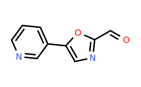 CAS 342601-37-0 | 5-Pyridin-3-yl-oxazole-2-carbaldehyde