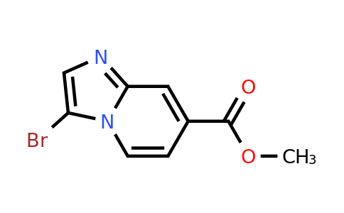 CAS 342613-63-2 | methyl 3-bromoimidazo[1,2-a]pyridine-7-carboxylate