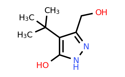 CAS 342652-78-2 | 4-Tert-butyl-3-(hydroxymethyl)-1H-pyrazol-5-ol
