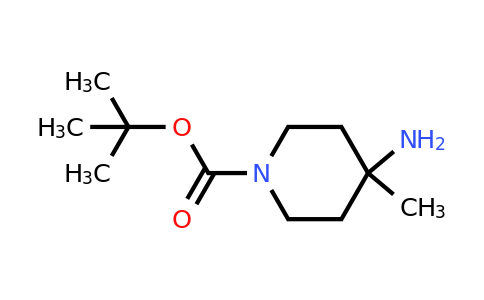 CAS 343788-69-2 | tert-butyl 4-amino-4-methylpiperidine-1-carboxylate