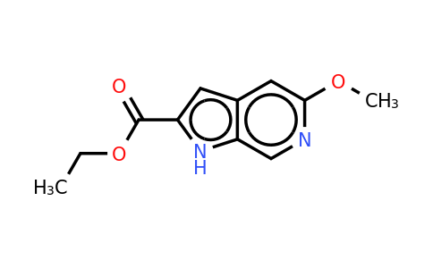 CAS 3469-63-4 | 5-Metoxy-1H-pyrrolo[2,3-c]pyridine-2-carboxylic acid ethyl ester