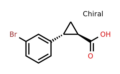 CAS 34919-34-1 | trans-2-(3-Bromo-phenyl)-cyclopropanecarboxylic acid