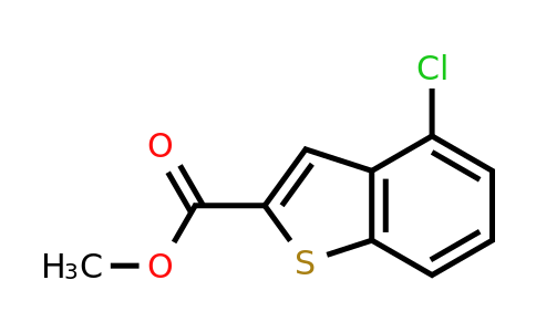 CAS 35212-95-4 | 4-Chloro-benzo[b]thiophene-2-carboxylic acid methyl ester